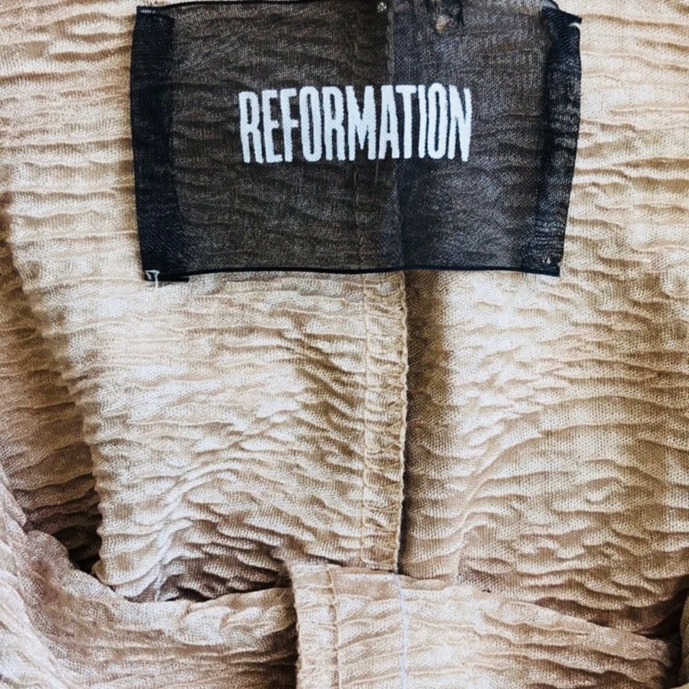 Gold Reformation Dress